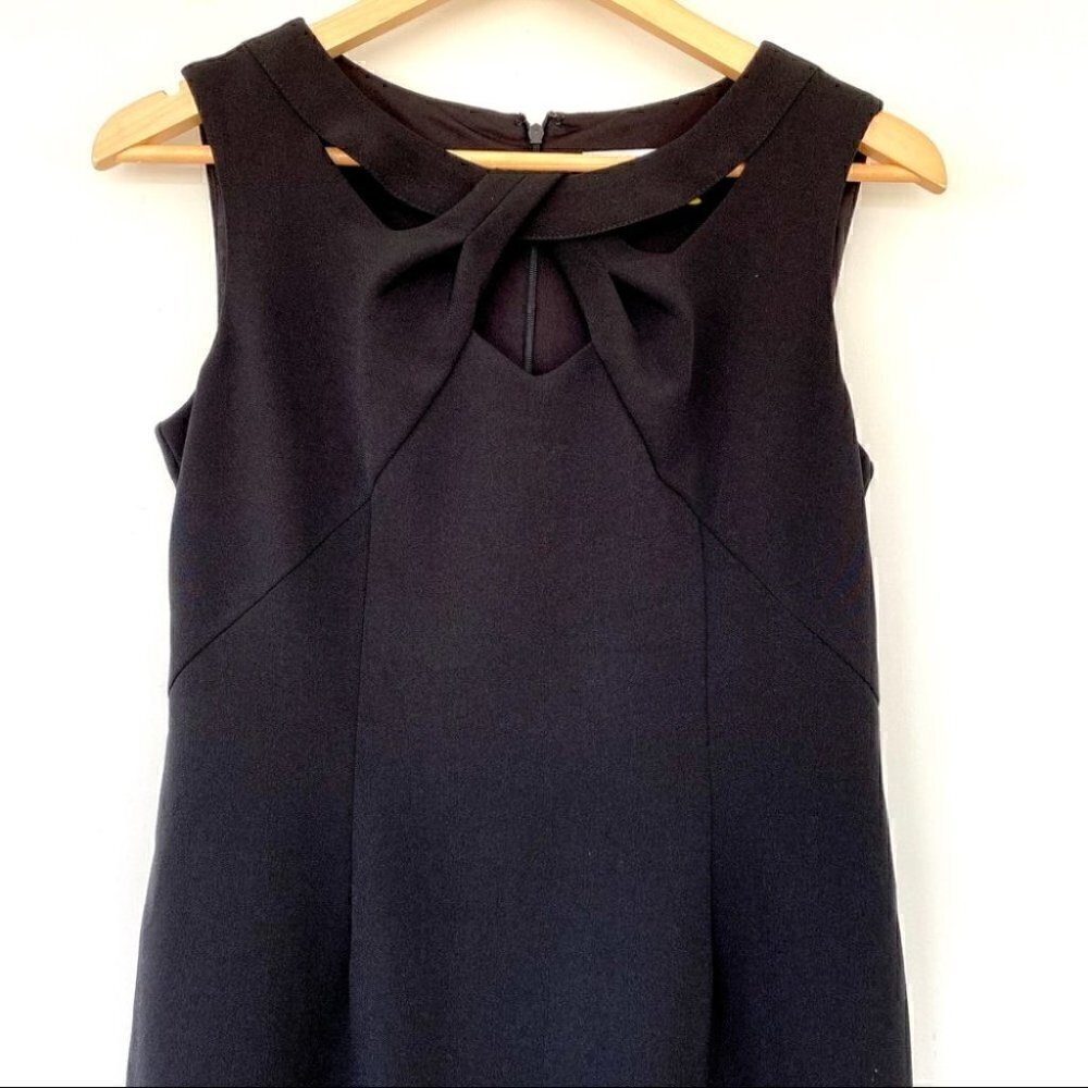 Jones Studio sleeveless midi dress, fitted, lined, cocktail, evening